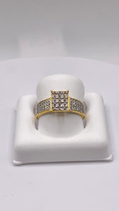 0.48 CT. Natural Diamond Women’s Ring In 10 KT Yellow Gold