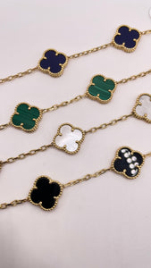 Clover Bracelet In 18 KT Yellow Gold