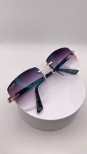 Load image into Gallery viewer, Cartier Black &amp; Gold Acetate Sunglasses