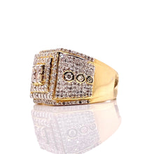 Load image into Gallery viewer, 1.84 CT. Natural Diamond Men’s Ring In 10 KT Yellow Gold