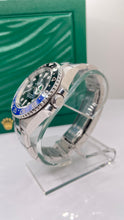 Load image into Gallery viewer, 40mm GMT Master II Batman Rolex Men’s Watch With Black Dial