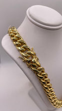 Load image into Gallery viewer, 13mm Miami Cuban Link Chain In 10 KT Yellow Gold
