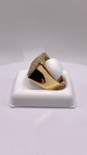 Load image into Gallery viewer, 0.61 CT. Natural Diamond Men’s Ring In 10 KT Yellow Gold