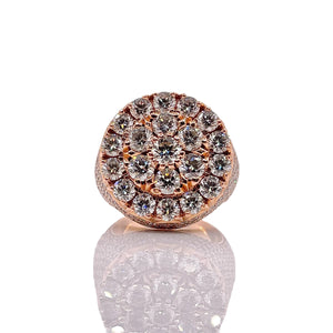 10.16 CT. VS Natural Diamond Ring In 10 KT Rose Gold