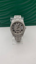 Load image into Gallery viewer, 41mm DateJust Rolex Watch Approx 28.00 CT. Natural Diamonds With Roman Numeral Dial