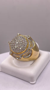 2.07 CT. Natural Diamond Men’s Ring In 10 KT Yellow Gold