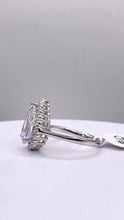 Load image into Gallery viewer, Paid Shape CZ Women’s Ring In Silver