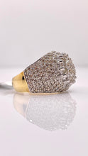 Load image into Gallery viewer, 2.77 CT. Natural Diamond Men’s Round Shape Ring In 10 KT Yellow Gold