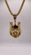 Load image into Gallery viewer, Lion Pendent In 10 KT Yellow Gold