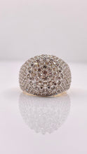 Load image into Gallery viewer, 2.77 CT. Natural Diamond Men’s Round Shape Ring In 10 KT Yellow Gold