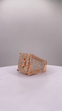 Load image into Gallery viewer, 7.20 CT. Natural Diamond Men’s Ring In 14 KT Rose Gold