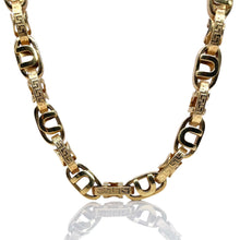 Load image into Gallery viewer, 7.9mm Unique Link Chain In 10 KT Yellow Gold