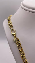 Load image into Gallery viewer, 7.0mm Figaro Link Chain In 10 KT Yellow Gold