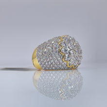 Load image into Gallery viewer, 3.27 CT. T.D.W Lab Grown Diamond Men’s Ring In 10 KT Yellow Gold