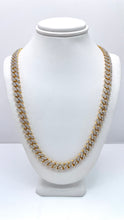 Load image into Gallery viewer, 10.81 CT. Natural Diamond Miami Cuban Link Chain In 10 KT Yellow Gold