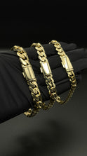 Load image into Gallery viewer, Solid Miami Cuban Bracelet With Box Lock In 10 KT Yellow Gold