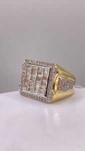 2.24 CT. Natural Diamond Men’s Ring In 10 KT Yellow Gold