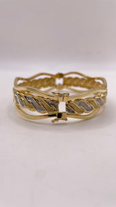 14 KT Two Tone Women’s Bangle
