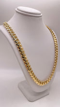 Load image into Gallery viewer, 8mm 14 KT Solid Cuban Link Chain