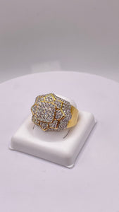 2.35 CT. Natural Diamond Men’s Ring In 14 KT Yellow Gold