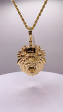 Load image into Gallery viewer, Lion Pendent In 10 KT Yellow Gold