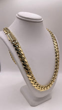 Load image into Gallery viewer, 11mm Solid Miami Cuban Link Chain In 10 KT Yellow Gold