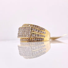 Load image into Gallery viewer, 1.50 CT. Natural Diamond Men’s Ring In 10 KT Yellow Gold