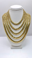 Load image into Gallery viewer, 7mm Solid Miami Cuban Link Chain In 10 KT Yellow Gold