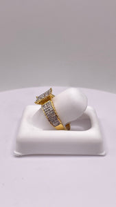 0.48 CT. Natural Diamond Women’s Ring In 10 KT Yellow Gold