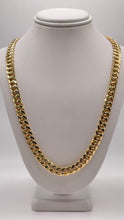 Load image into Gallery viewer, 7.5mm Miami Cuban Link Chain In 14 KT Yellow Gold