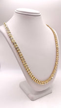 Load image into Gallery viewer, 5mm 14 KT Two-Tone Ladies Unique Butterfly Chain