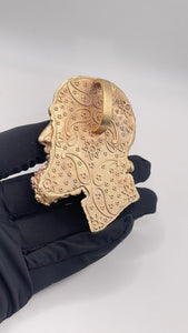 14 KT Yellow Gold Solid Nipsey Hussle Pendant