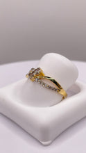 Load image into Gallery viewer, 0.23 CT. Natural Diamond Infiniti Ring In 10 KT Yellow Gold