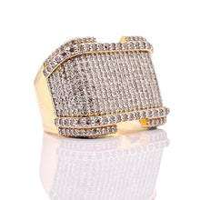 Load image into Gallery viewer, 2.21 CT. Natural Diamond Men Ring In 10 KT Yellow Gold