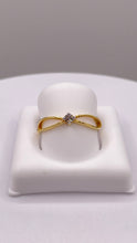 Load image into Gallery viewer, 0.061 CT. Natural Diamond Infiniti Ring In 10 KT Yellow Gold