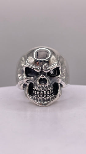 Silver Skull Ring