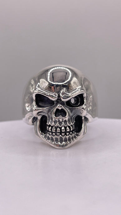 Silver Skull Ring