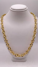 Load image into Gallery viewer, 8.3mm Unique Link Chain In 10 KT Yellow Gold