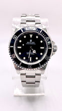 Load image into Gallery viewer, 40mm Rolex Submariner Watch With Bright Black Dial