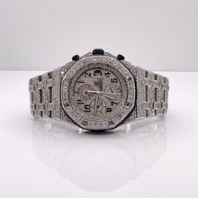 Load image into Gallery viewer, 42mm AP Audemars Piguet Royal Oak Chronograph 25.00 CT VS+ Natural Diamond Watch