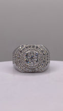Load image into Gallery viewer, Men’s Silver Ring With CZ