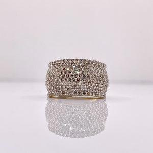 1.83 CT. Natural Diamond Ring In 10 KT Yellow Gold