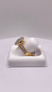 1.03 CT. Natural Diamond Women’s Ring In 10 KT Yellow Gold