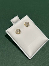 Load image into Gallery viewer, Gold &amp; Diamond Earrings