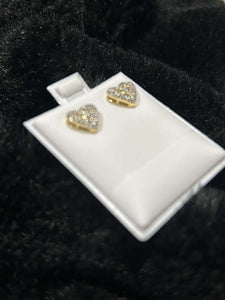 Gold & Diamond Earrings