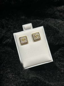 Gold & Diamond Earrings