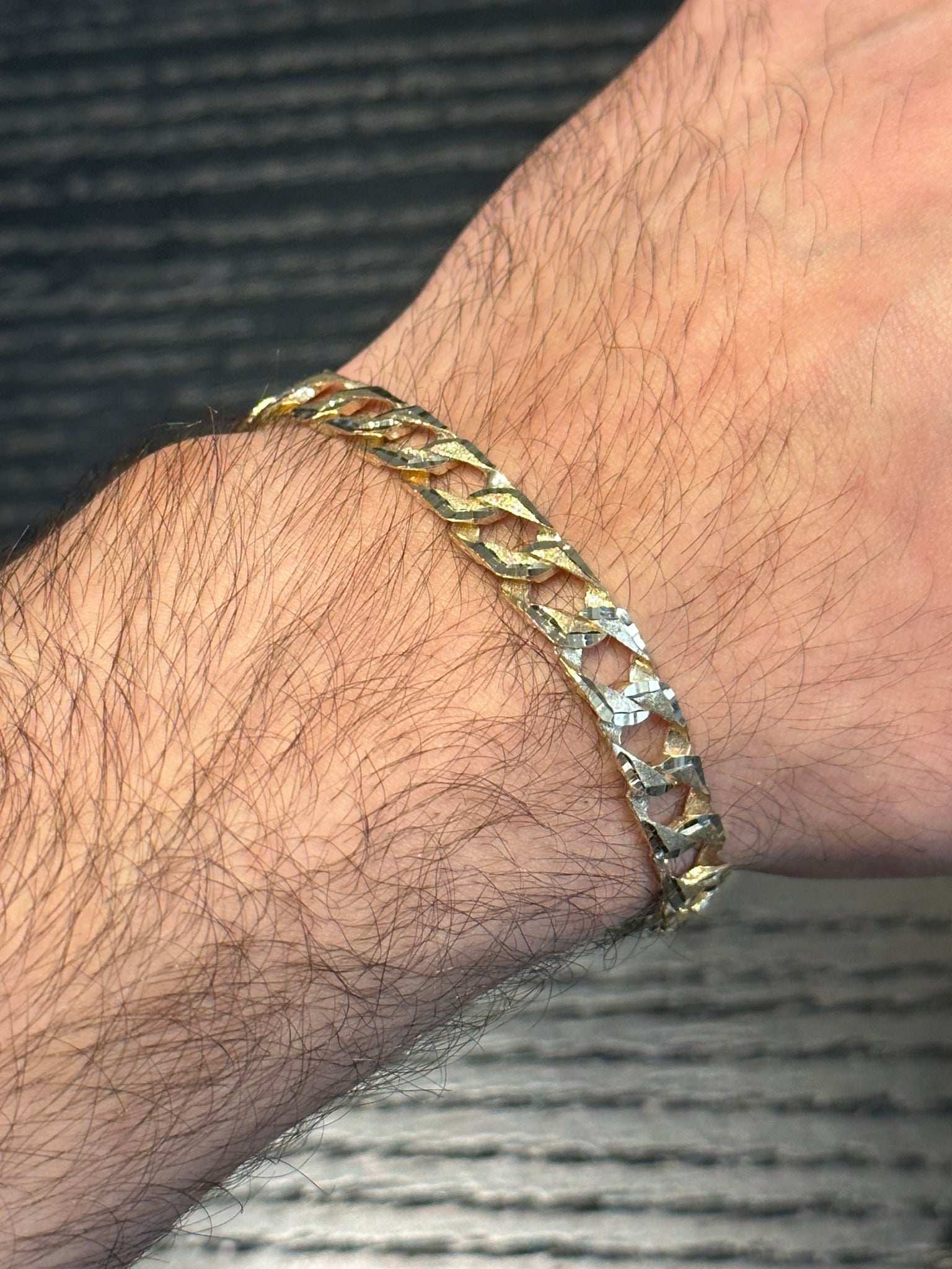 Rope design 22 karat Gold Bracelet – Luvenus Jewellery