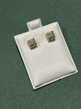 Load image into Gallery viewer, Gold &amp; Diamond Earrings