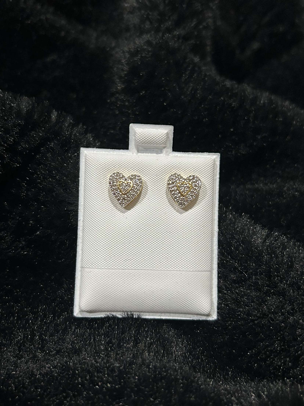 Gold & Diamond Earrings