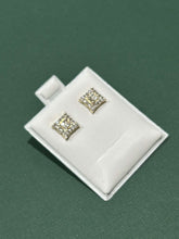 Load image into Gallery viewer, Gold &amp; Diamond Earrings